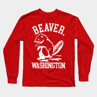 Beaver Washington Long Sleeve T-Shirt